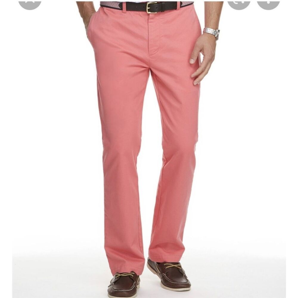 Vineyard Vines Club Pants Salmon Size 35x32